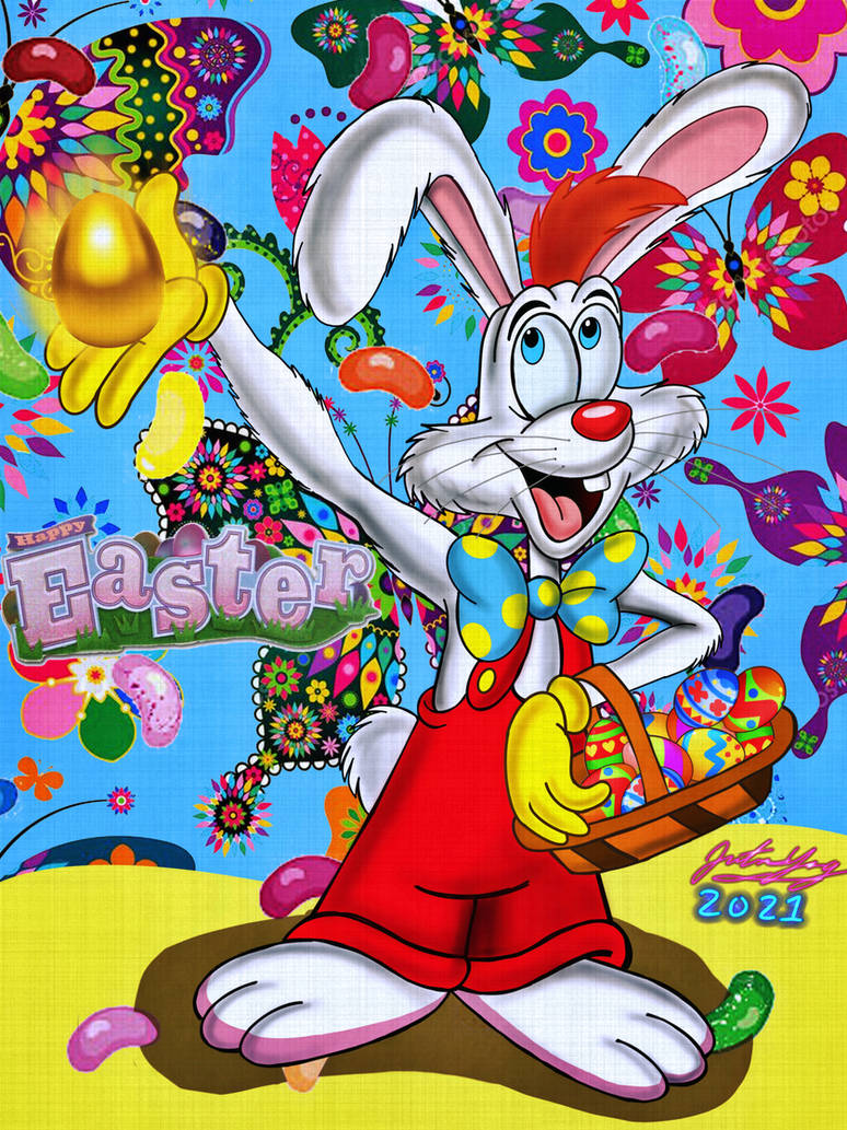 Roger Easter Bunny by Yingcartoonman on DeviantArt