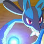 Lucario Aura Sphere