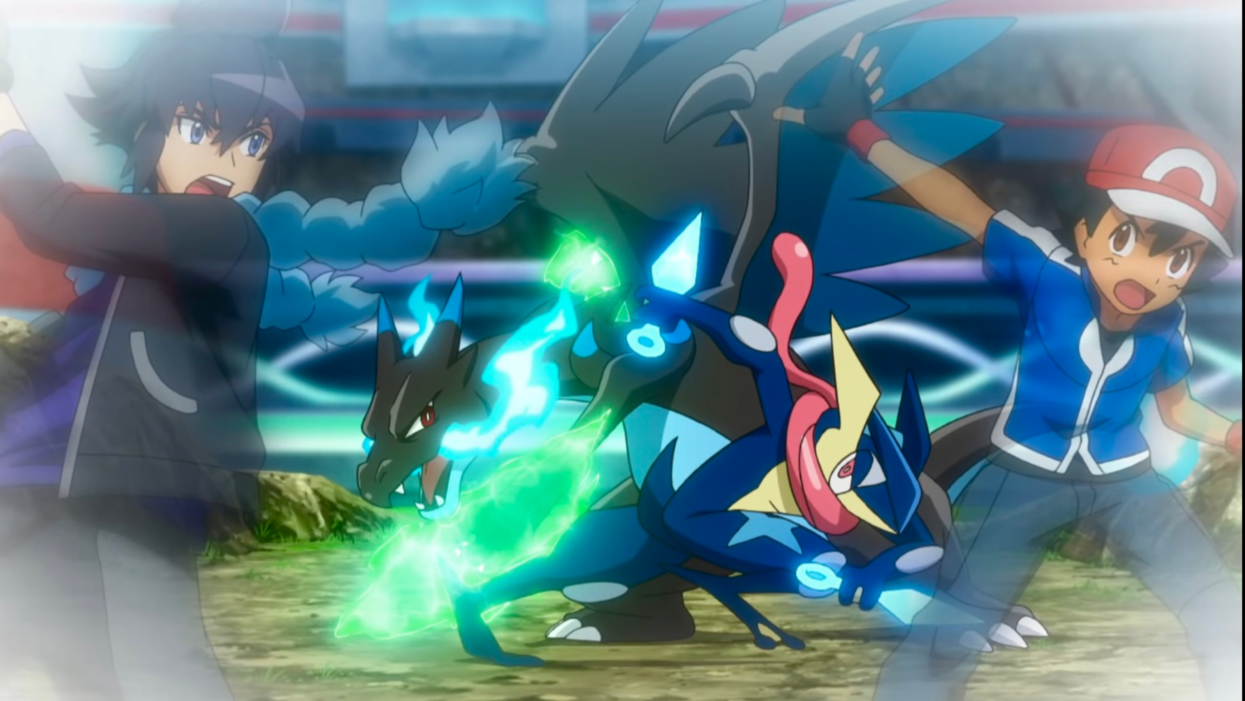 Ash vs Alain Pokemon Battle by Yingcartoonman on DeviantArt Ash vs Alain Pokemon Battle by Yingcartoonman on DeviantArt