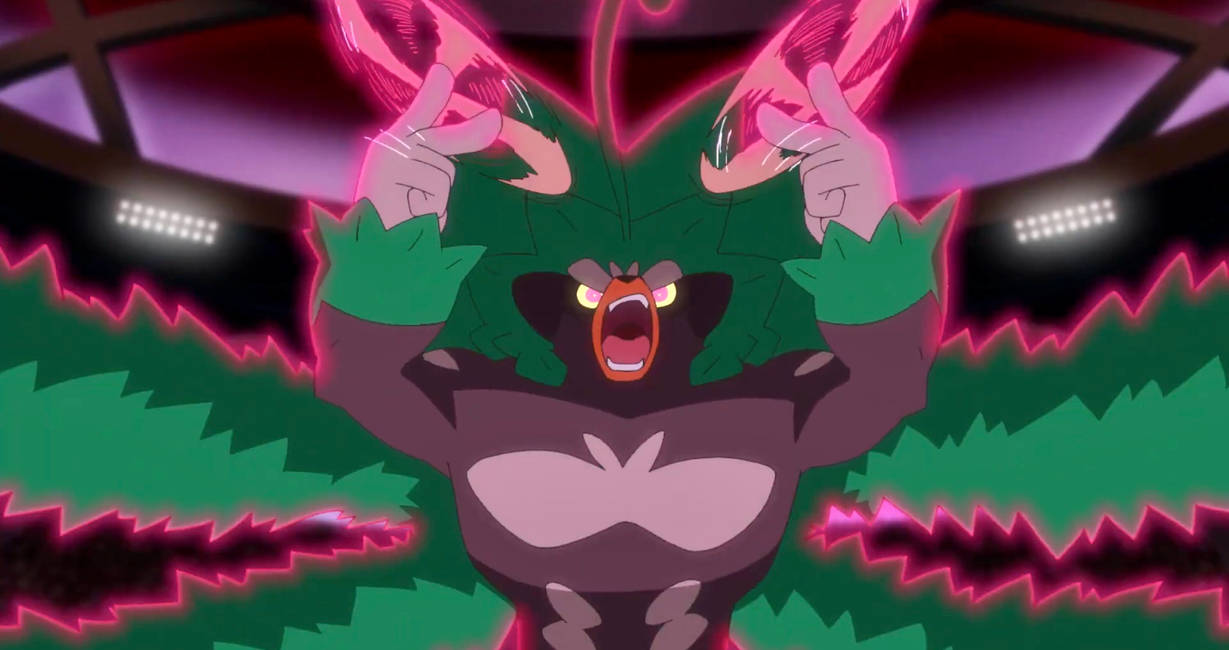 Cartoon Rillaboom Dynamax Rillaboom Mighty Roar by Yingcartoonman on DeviantArt