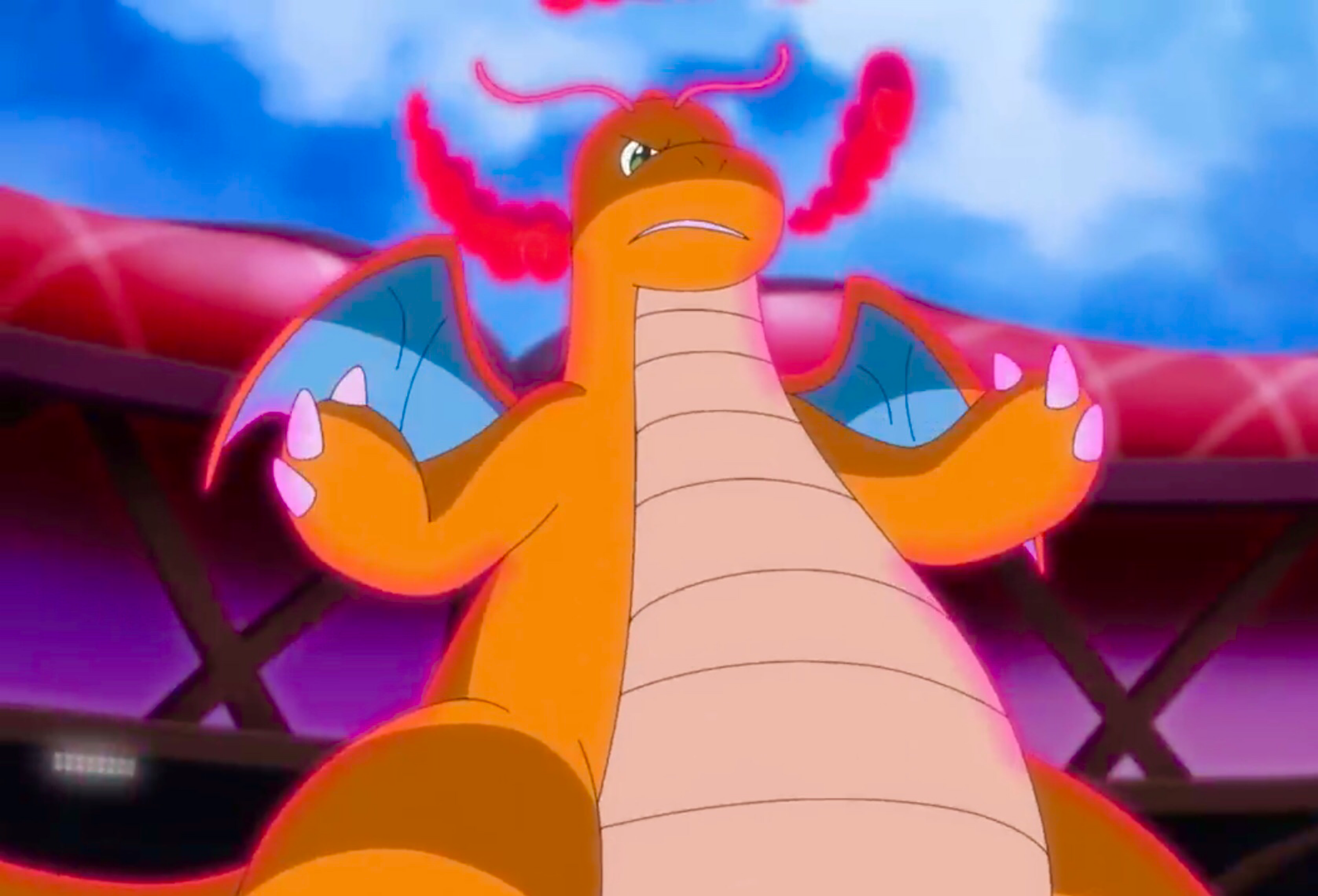 Dragonite is now explained with Dynamaxing and Onix with Terrastalizing.  But yes, I'm ready for fusions and pinks!