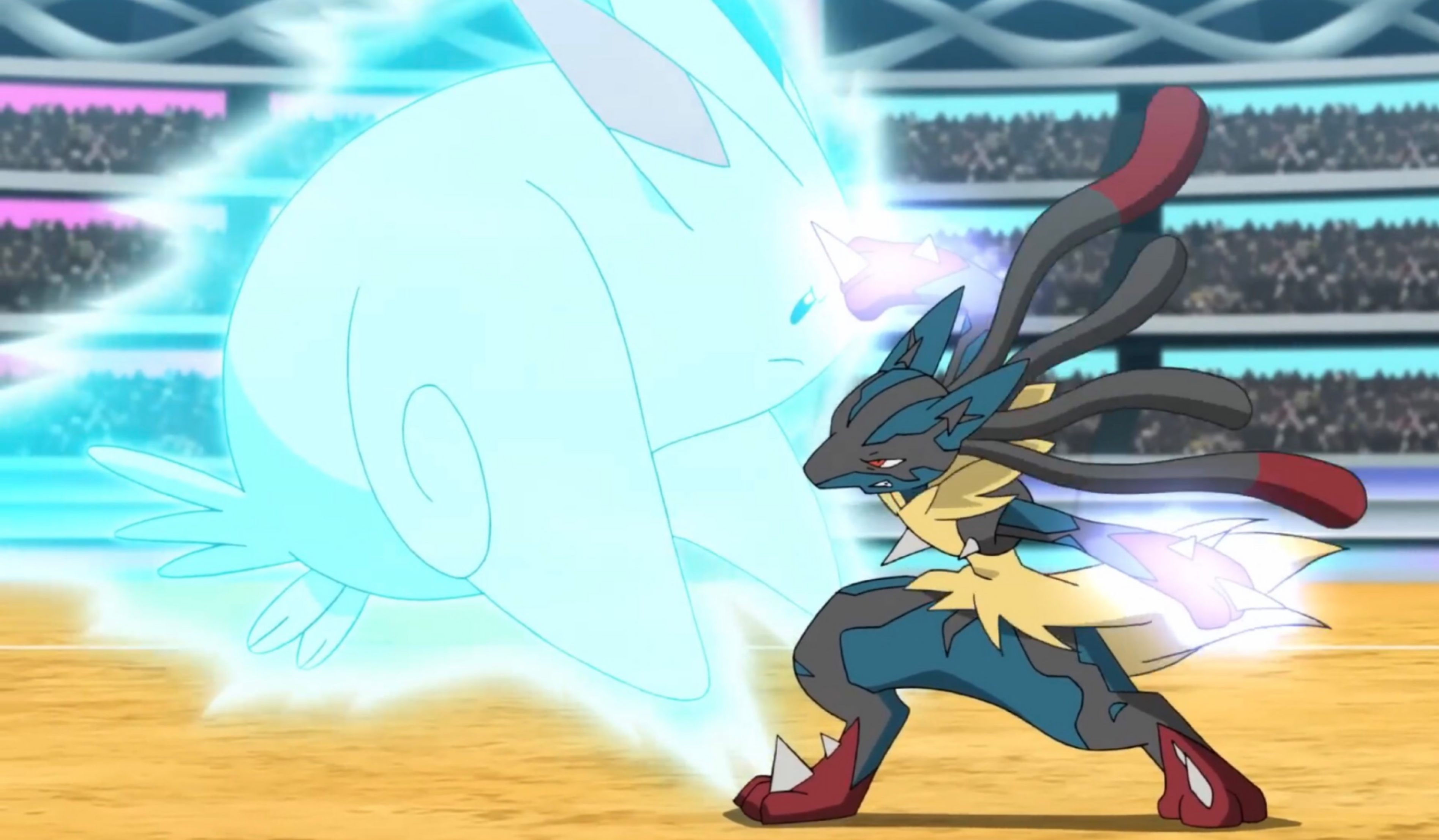 Mega Lucario - Lucario's Time Flower