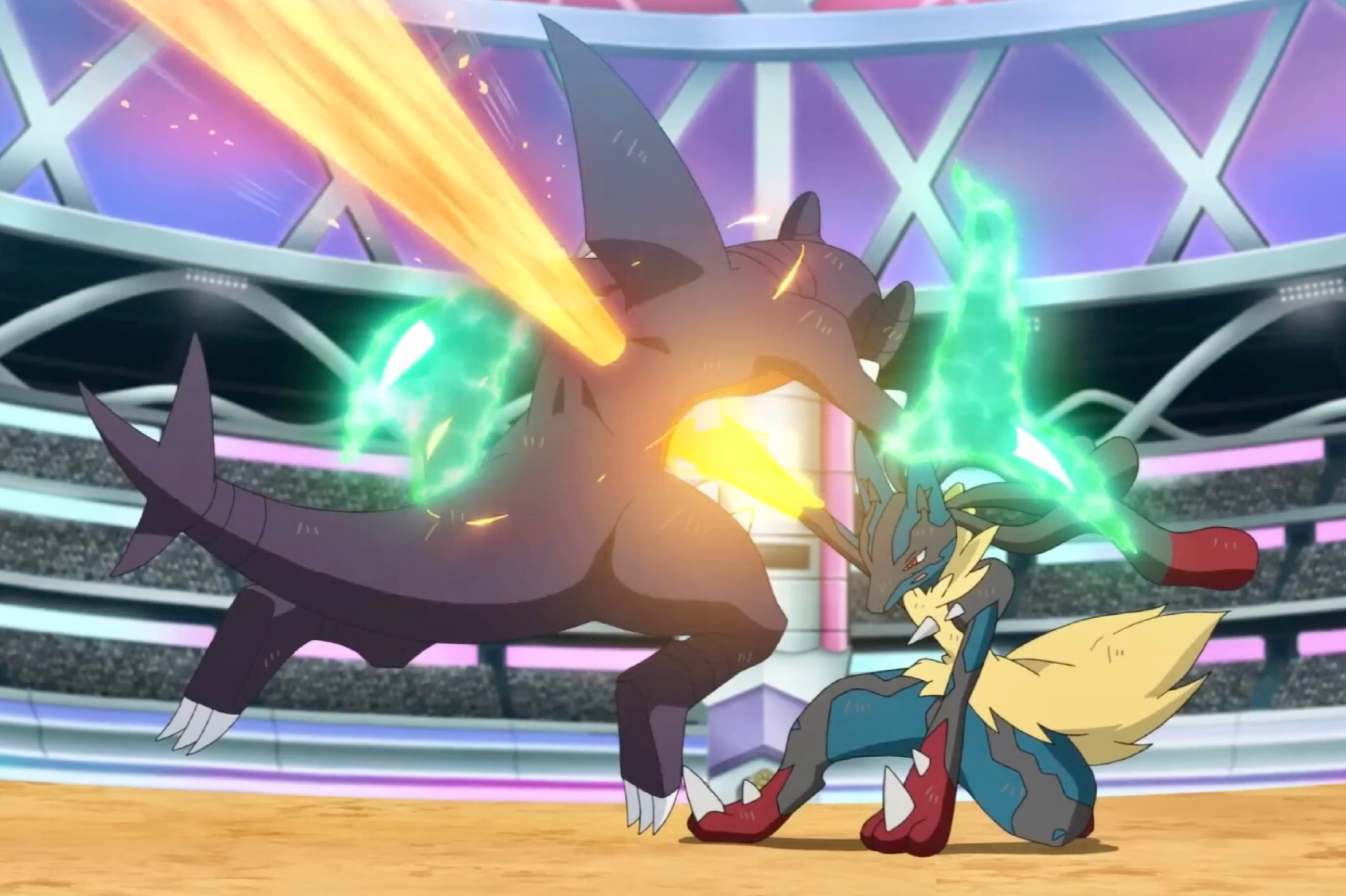 Mega Lucario use Bullet Punch by Yingcartoonman on DeviantArt