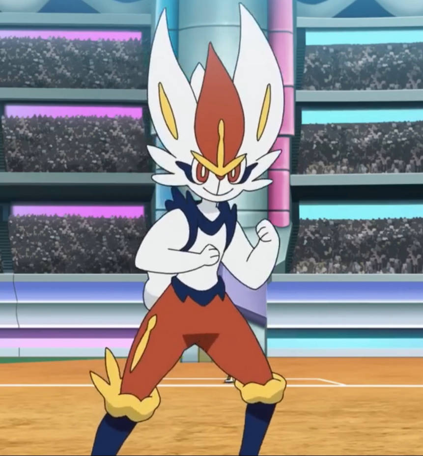 Cinderace Ready for Battle by Yingcartoonman on DeviantArt