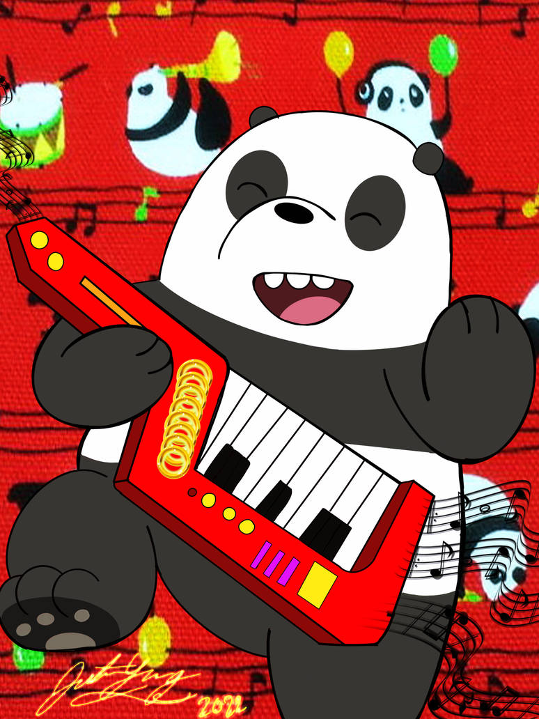 Panda Rockin Roll by Yingcartoonman on DeviantArt