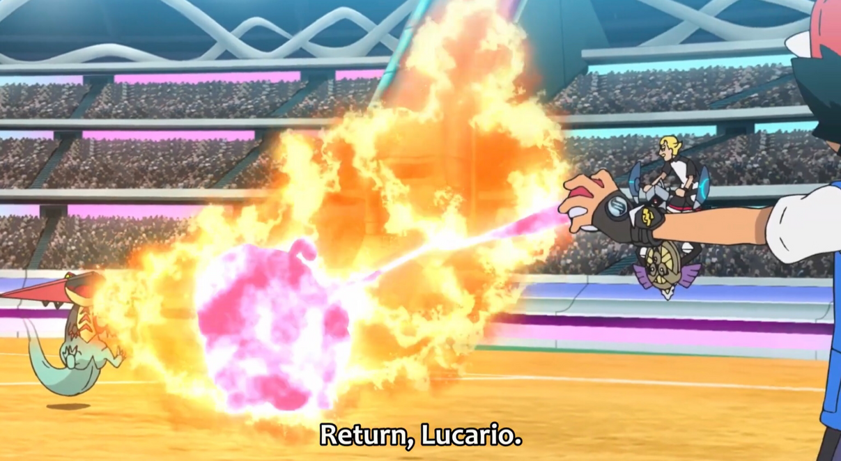 Ash Return Mega Lucario by Yingcartoonman on DeviantArt