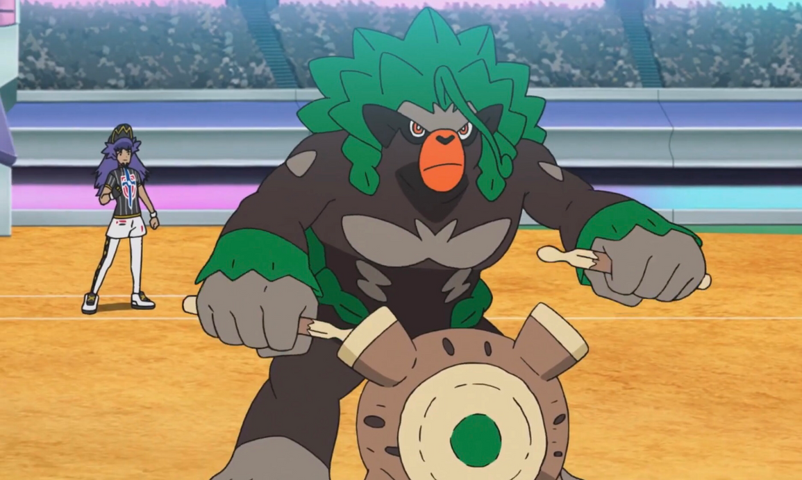 Pokemon Rillaboom Move Set Rillaboom Ready to Battle by Yingcartoonman on DeviantArt