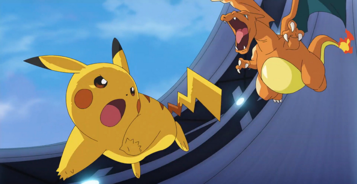 Pikachu vs Charizard by Yingcartoonman on DeviantArt