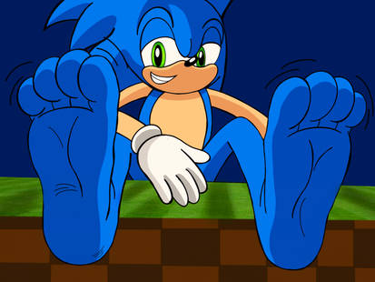 Sonic the Hedgehog fanart, deviantart., Stable Diffusion