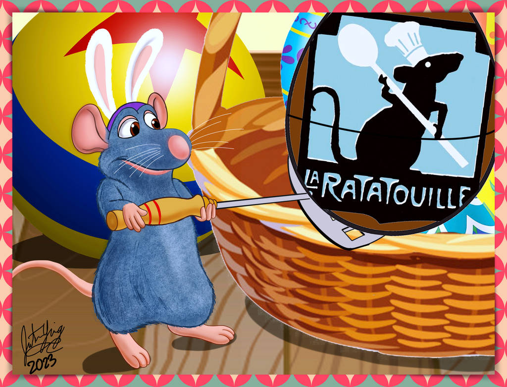 Chef Remy Deliver Easter Egg by Yingcartoonman on DeviantArt