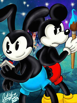 Epic Mickey and Oswald Team