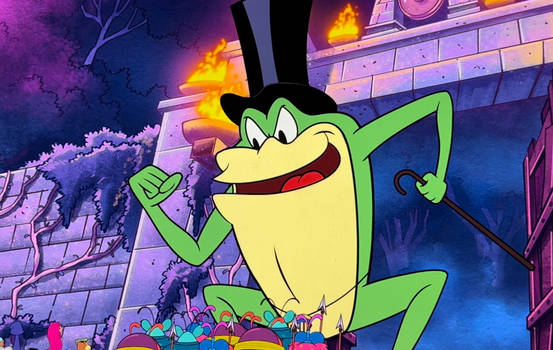 Giant Michigan J Frog  Going to Destroy