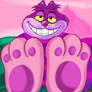 Feet Tease Cheshire Cat