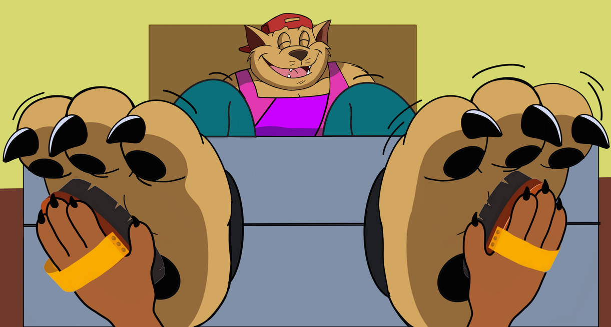 Brush Tickle Chance by Yingcartoonman on DeviantArt