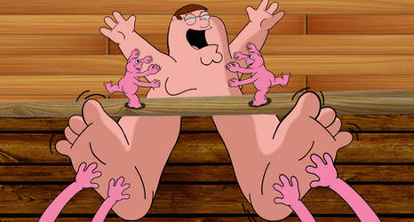 Peter Griffin Tickle Monsters