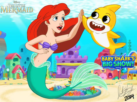 Ariel Meet Baby Shark