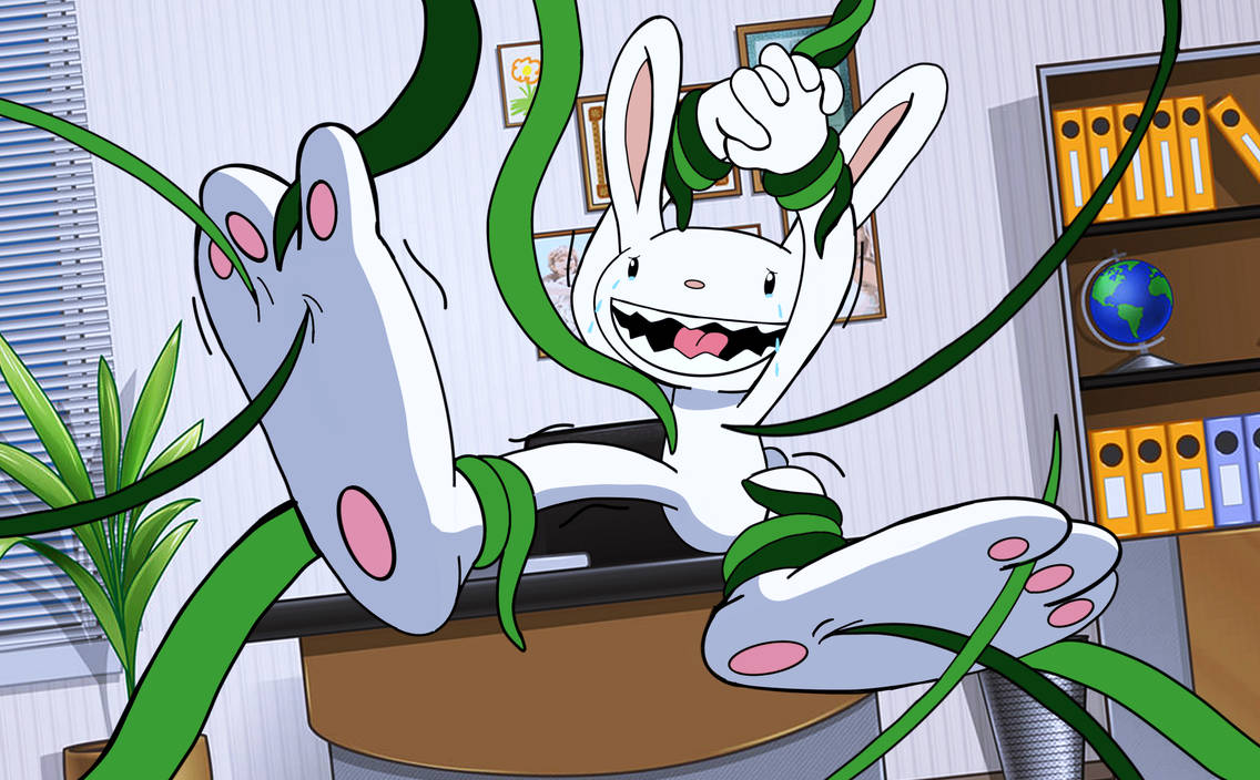 Max Level Rabbit Comic Plant Attack Max Rabbit by Yingcartoonman on DeviantArt