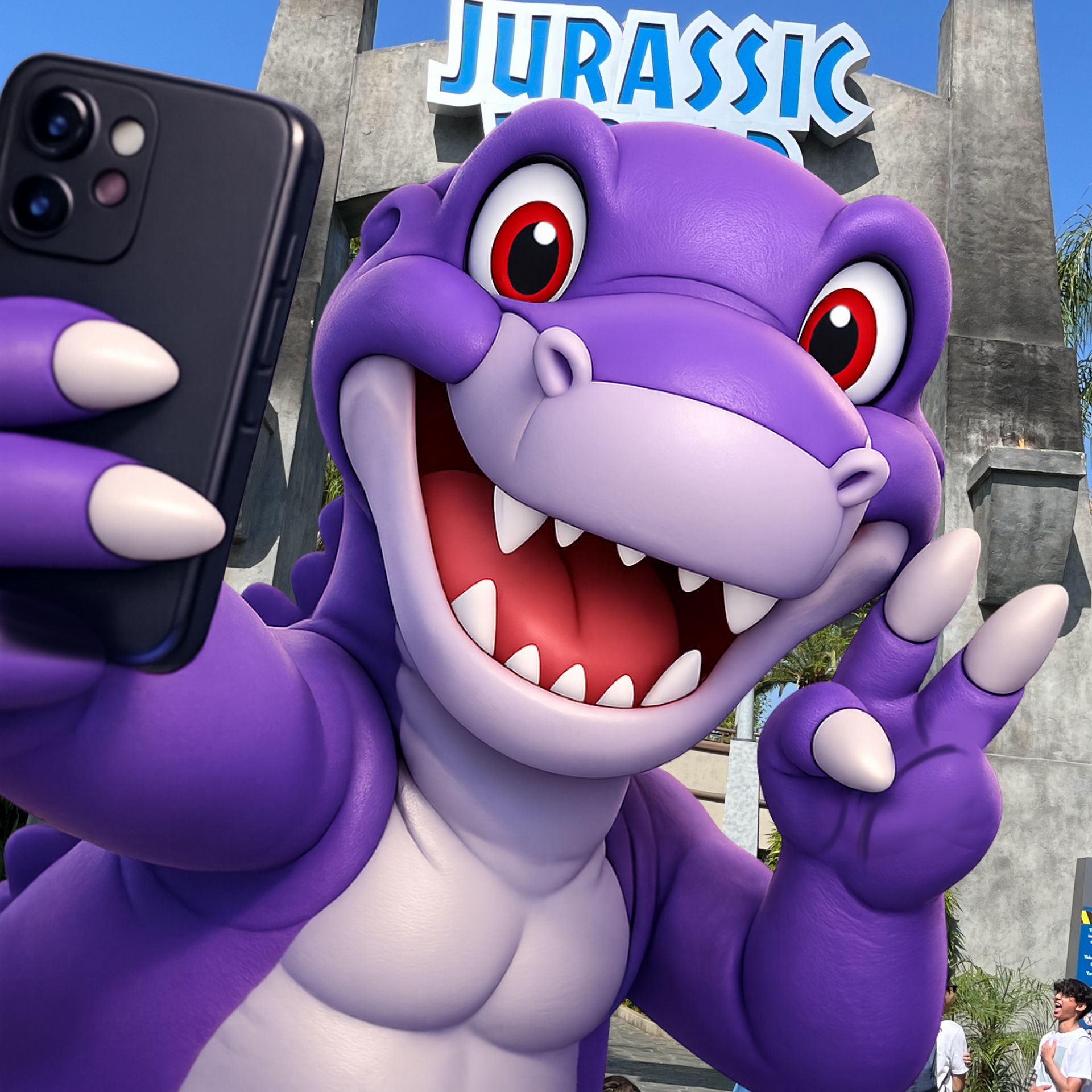 Chomper Muppet Chomper Selfie at Universal Studios Orlando by Yingcartoonman on DeviantArt