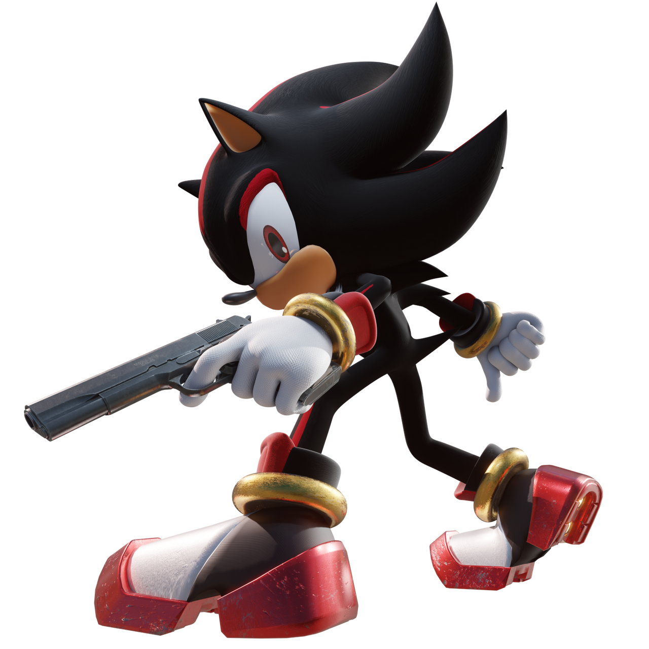 Shadow but gun by NDXDirectorsCut on DeviantArt