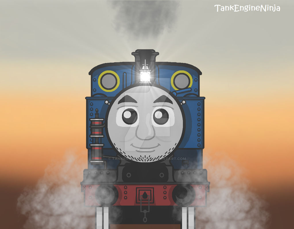 Less Detailed Thomas Realistic Thomas by TankEngineNinja on DeviantArt