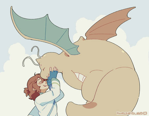 gentleness for giants (willow and dragonite)