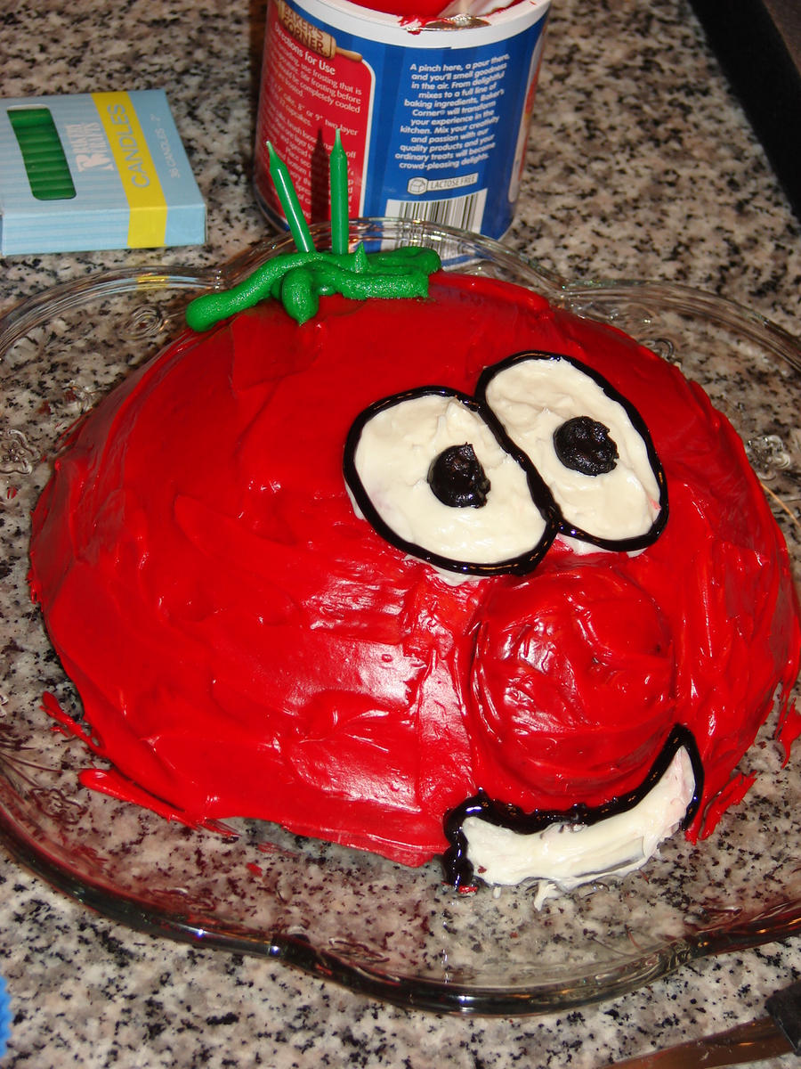 Bob the Tomato Cake