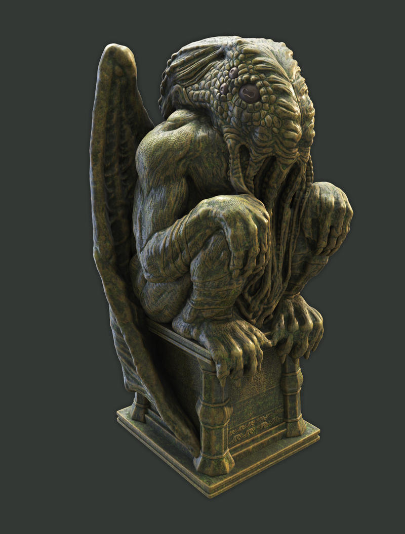 Cthulhu Statuette II