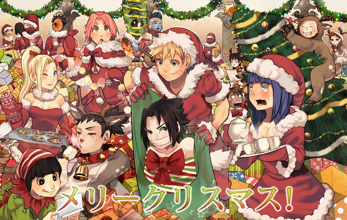 Happy Holidays (Naruto) by NicolasArtDesign on DeviantArt