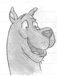 Notebook Art - Scooby Doo