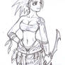 Tribal Warrior Girl