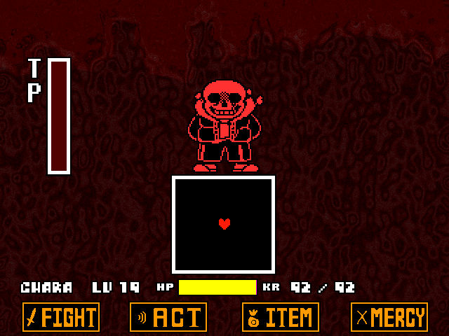 GG!underfell sans fight by sQ233 on DeviantArt