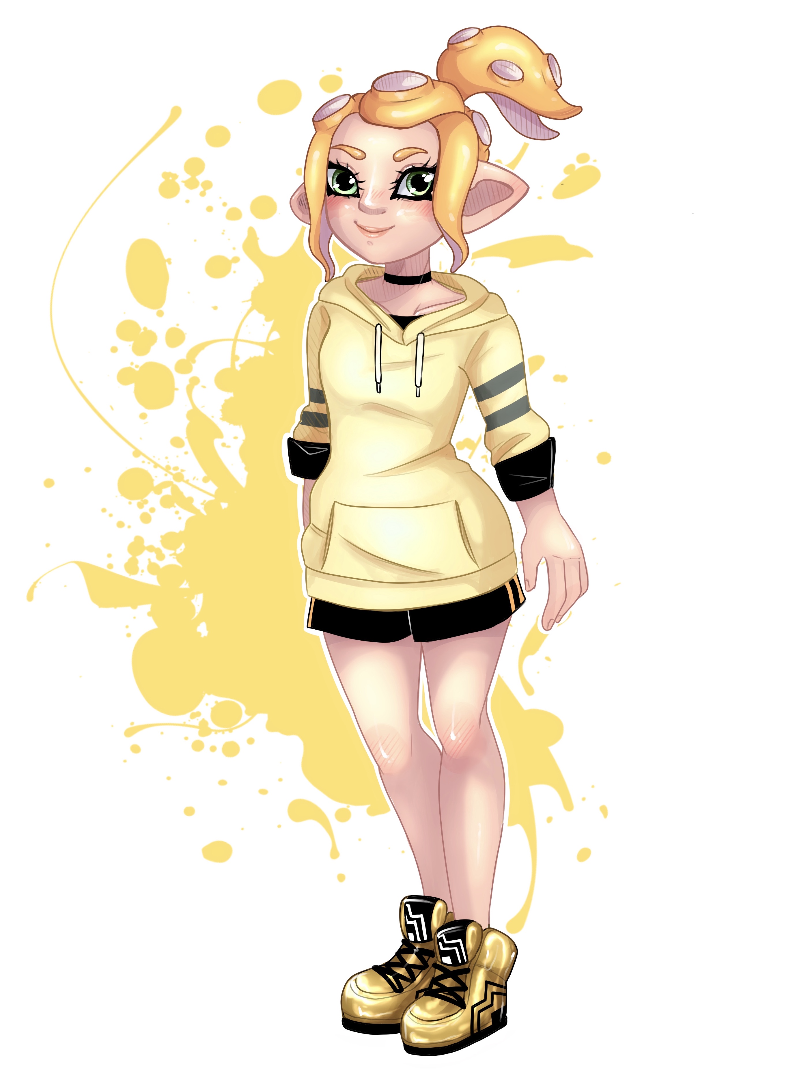 Splatoon 2 Protagonist Splatoon 2 Character by SapphicRose on DeviantArt
