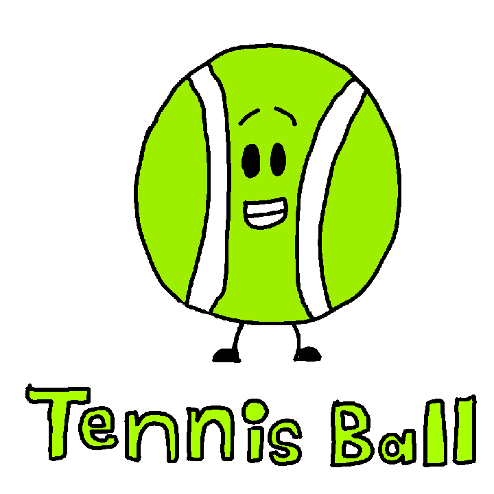 My BFDI Drawings - Tennis Ball by KJRichardson2009 on DeviantArt