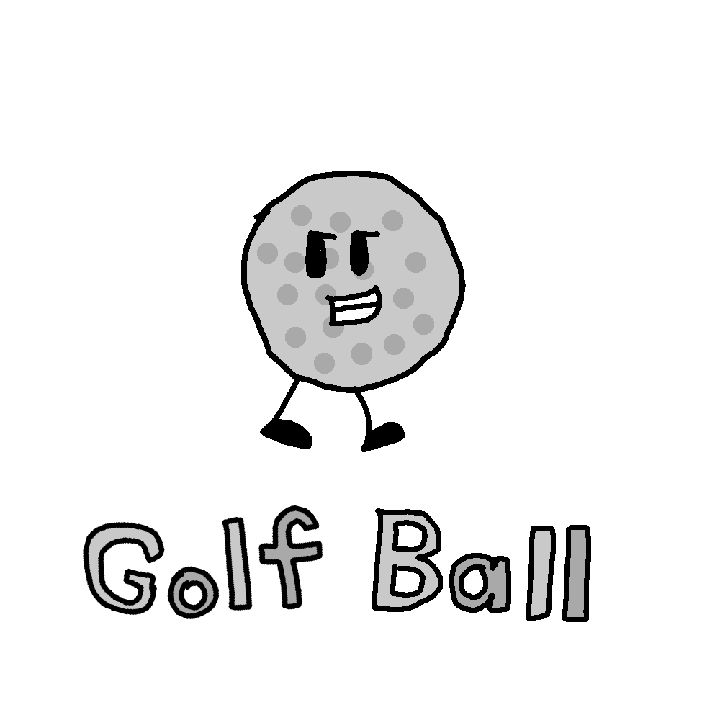 My BFDI Drawings - Golf Ball by KJRichardson2009 on DeviantArt