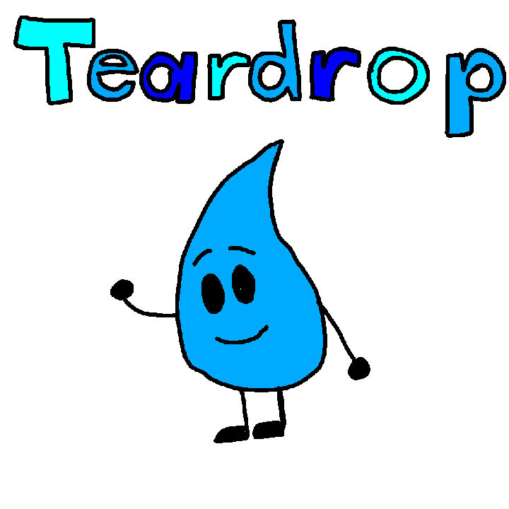 My BFDI Drawings - Teardrop by KJRichardson2009 on DeviantArt