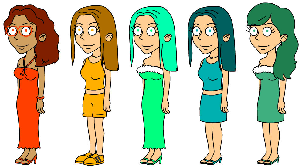 Color Girls - Even More New Colors by KJRichardson2009 on DeviantArt