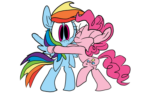 A Hug from Pinkie