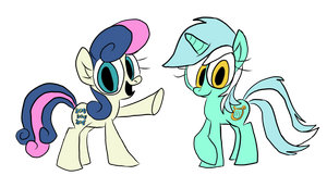 Bon-Bon and Lyra