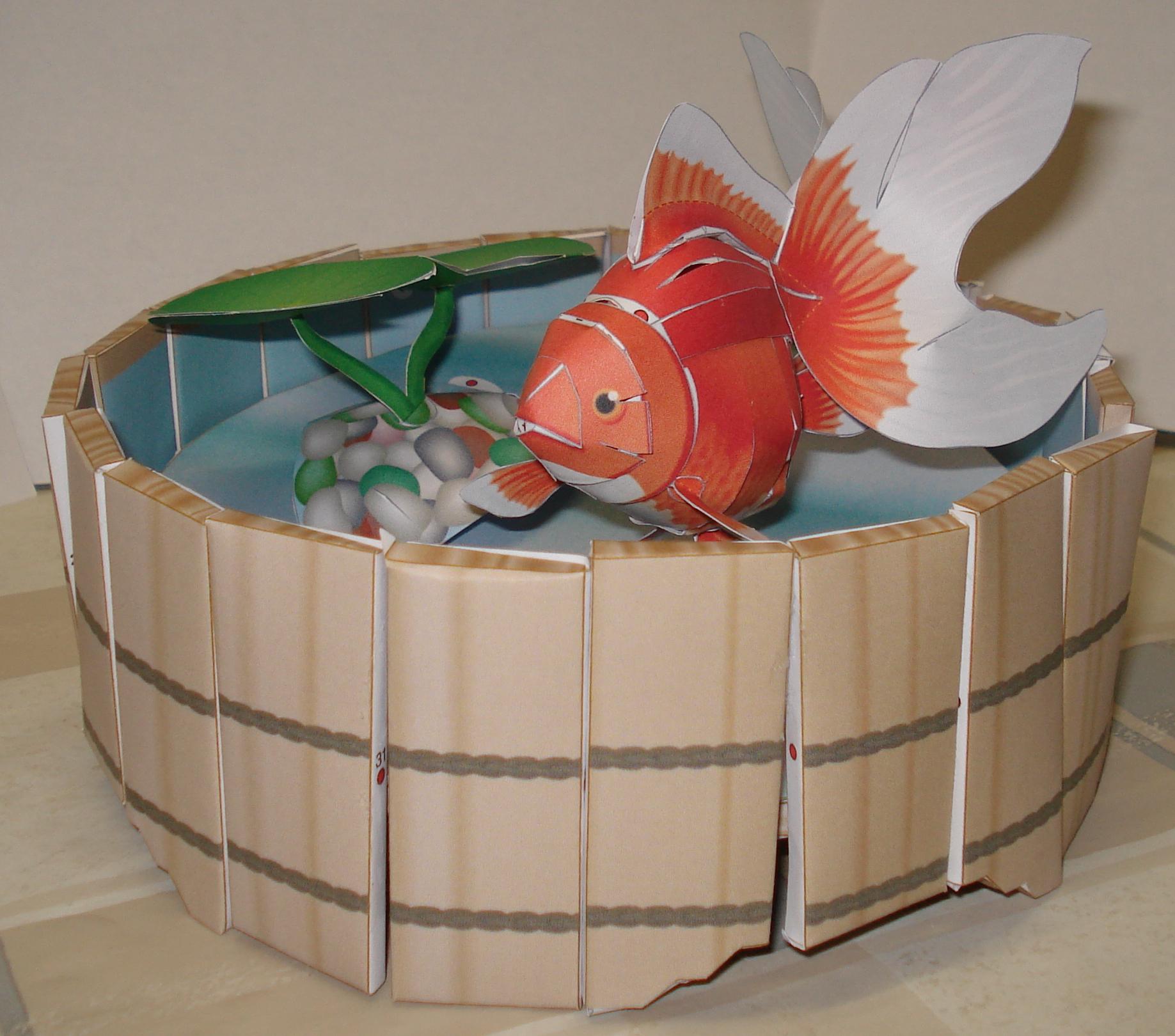 Papercraft - Goldfish