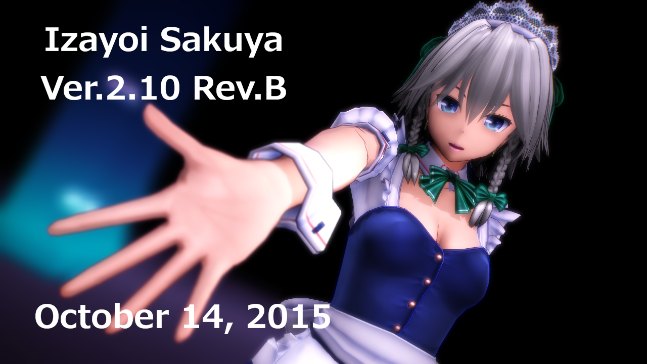 Izayoi Sakuya Ver.2.10 Rev.B by Arlvit