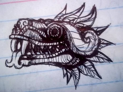 Quetzalcoatl sketch2