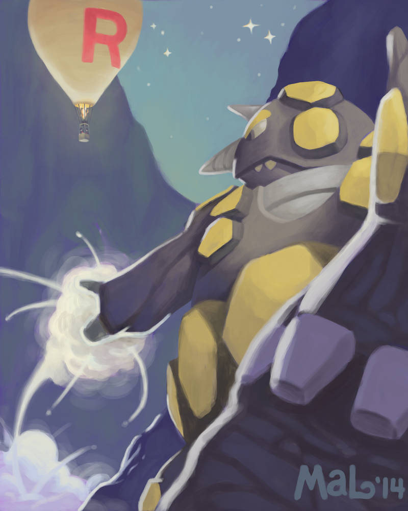 Shiny Rhyperior by MeAreLegend on DeviantArt