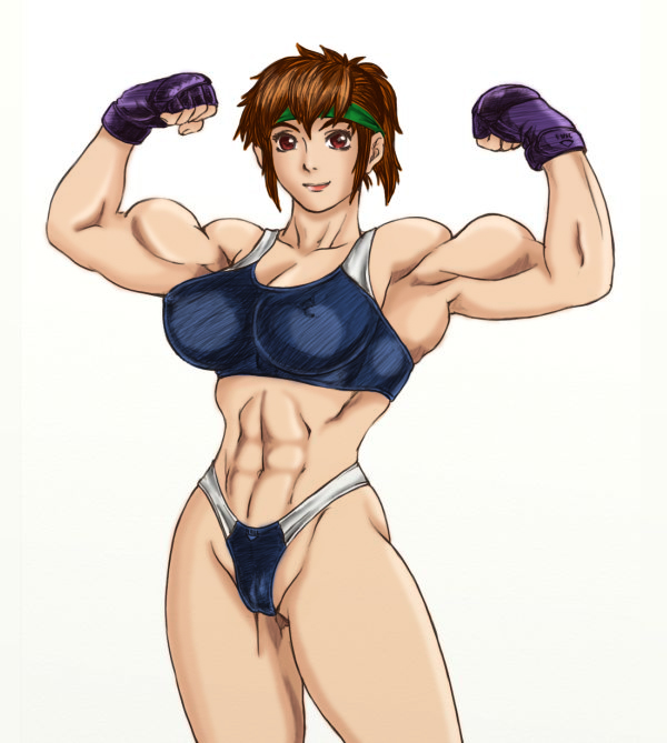 Akiko ready for the gym