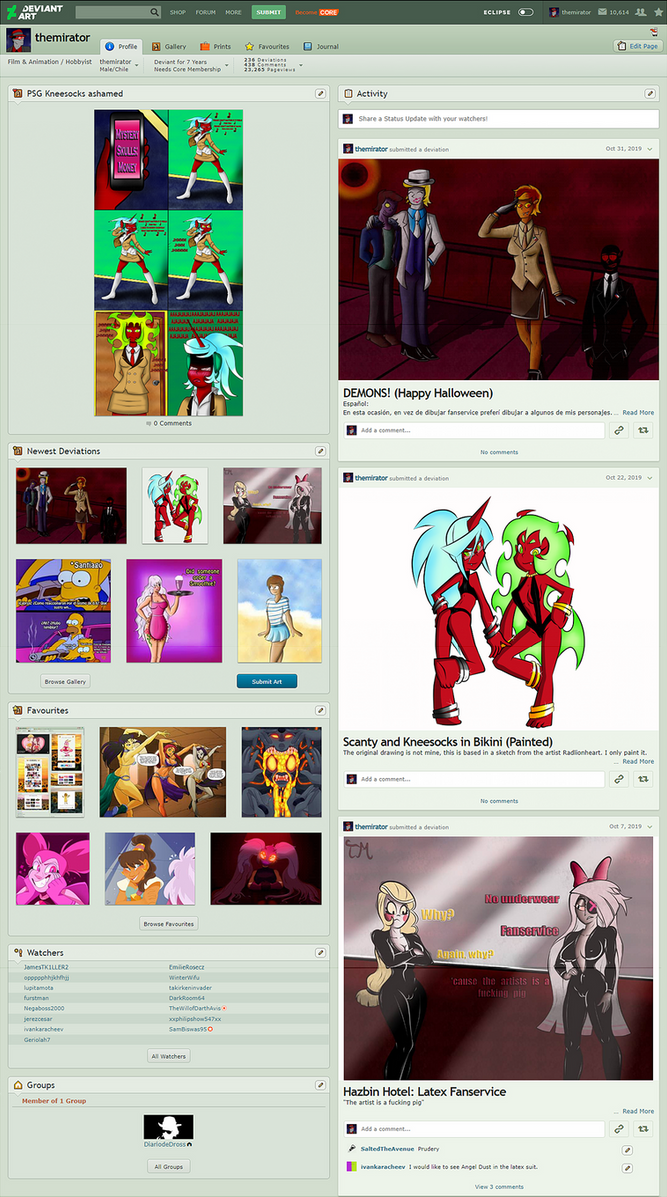 Sign Off Screen Deviantart Farewell... My Old Devianart Profile by TerrysPlace on DeviantArt
