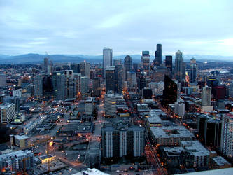 Seattle from Space Needle