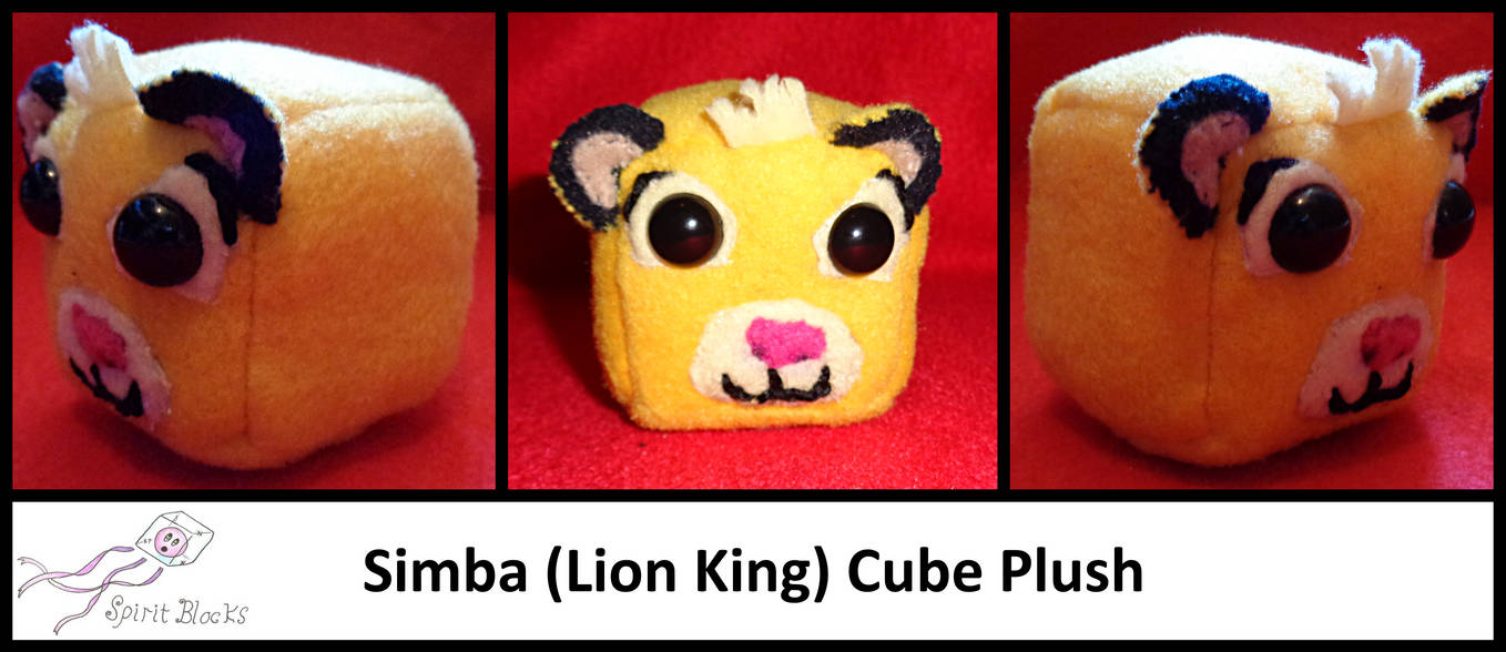 Spirit Blocks: Simba (Lion King) Plush Cube by SpiritBlocks on DeviantArt