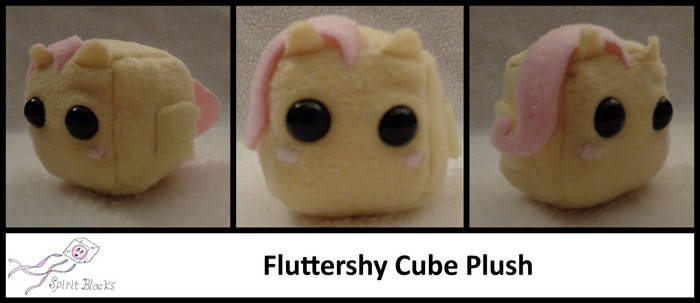 Fluttershy Plush Cube