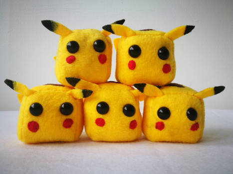 A Pyramid of Pika Plush