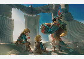 A long time ago, at the Palace of Hyrule...