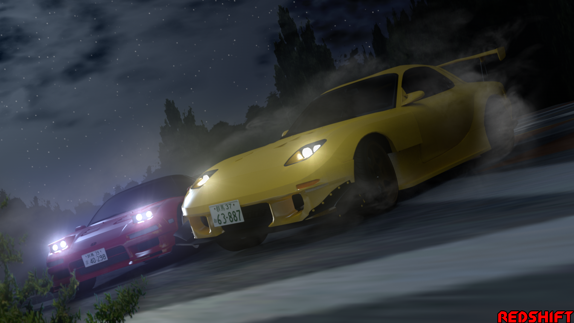 Fd3s Vs Nsx Initial D Scene Remake By Redshift59 On Deviantart Fd3s Vs Nsx Initial D Scene Remake By Redshift59 On Deviantart